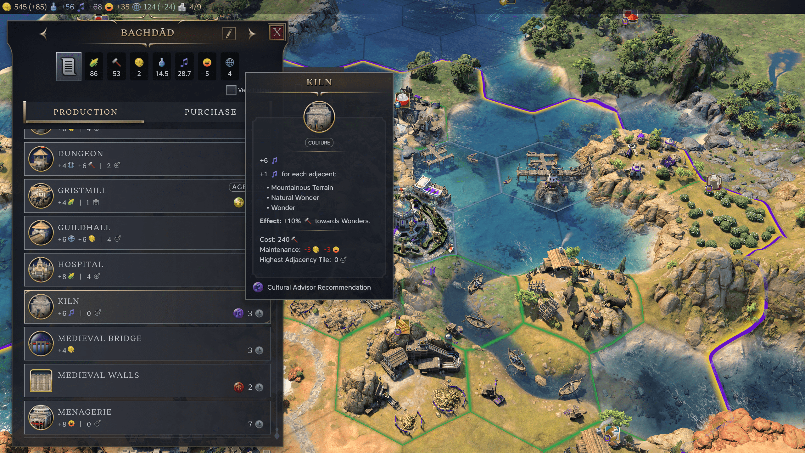 New Building Tooltips