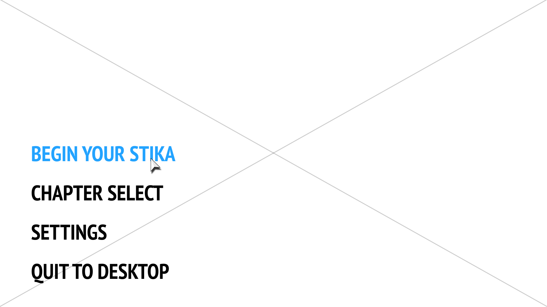 Stika Main Menu